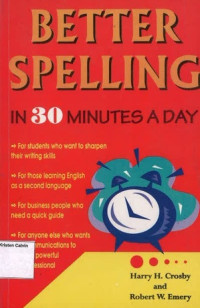Image of Better Spelling in 30 Minutes a Day