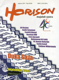 Image of Horison: Majalah Sastra Agustus 2014