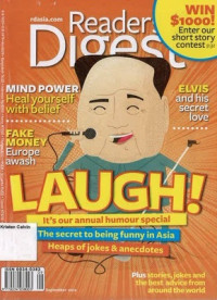 Image of Reader's Digest Asia September 2012
