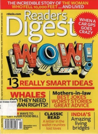Image of Reader's Digest Asia November 2012