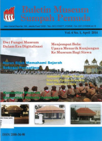 Image of Buletin Museum Sumpah Pemuda April 2014