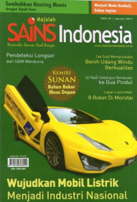 Image of Majalah Sains Indonesia Edisi 25 | Januari 2014