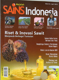 Image of Majalah Sains Indonesia Edisi 04 | April 2012