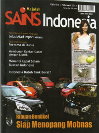 Image of Majalah Sains Indonesia Edisi 02 | Februari 2012