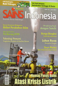 Image of Majalah Sains Indonesia Edisi 18 | Juni 2013
