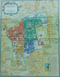 Image of Map: The Old City Jerusalem