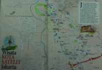 Image of Peta: Wisata Kota Satelit Jakarta: National Geographic